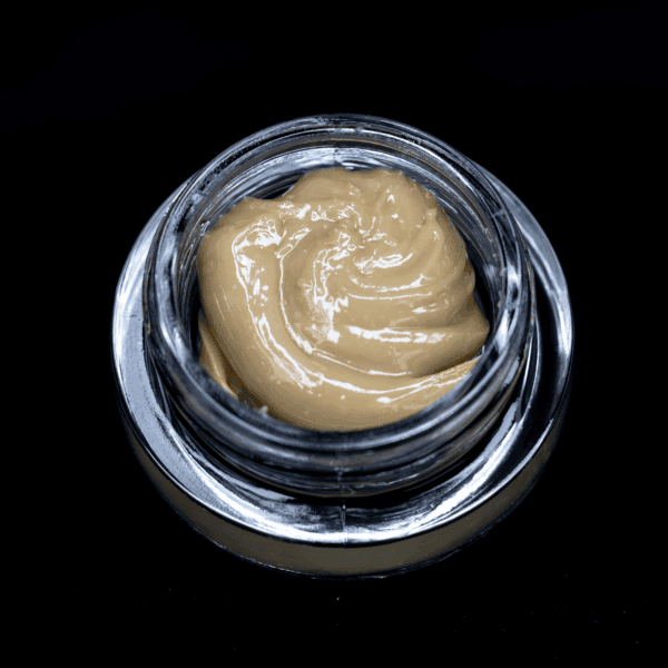 Tropicana Cherry Thca Hash Rosin in glass jar, premium concentrate.