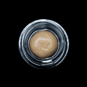 Premium Garlic Cocktail live THCA hash rosin in a 28-gram jar. Rich, potent, and flavorful concentra.