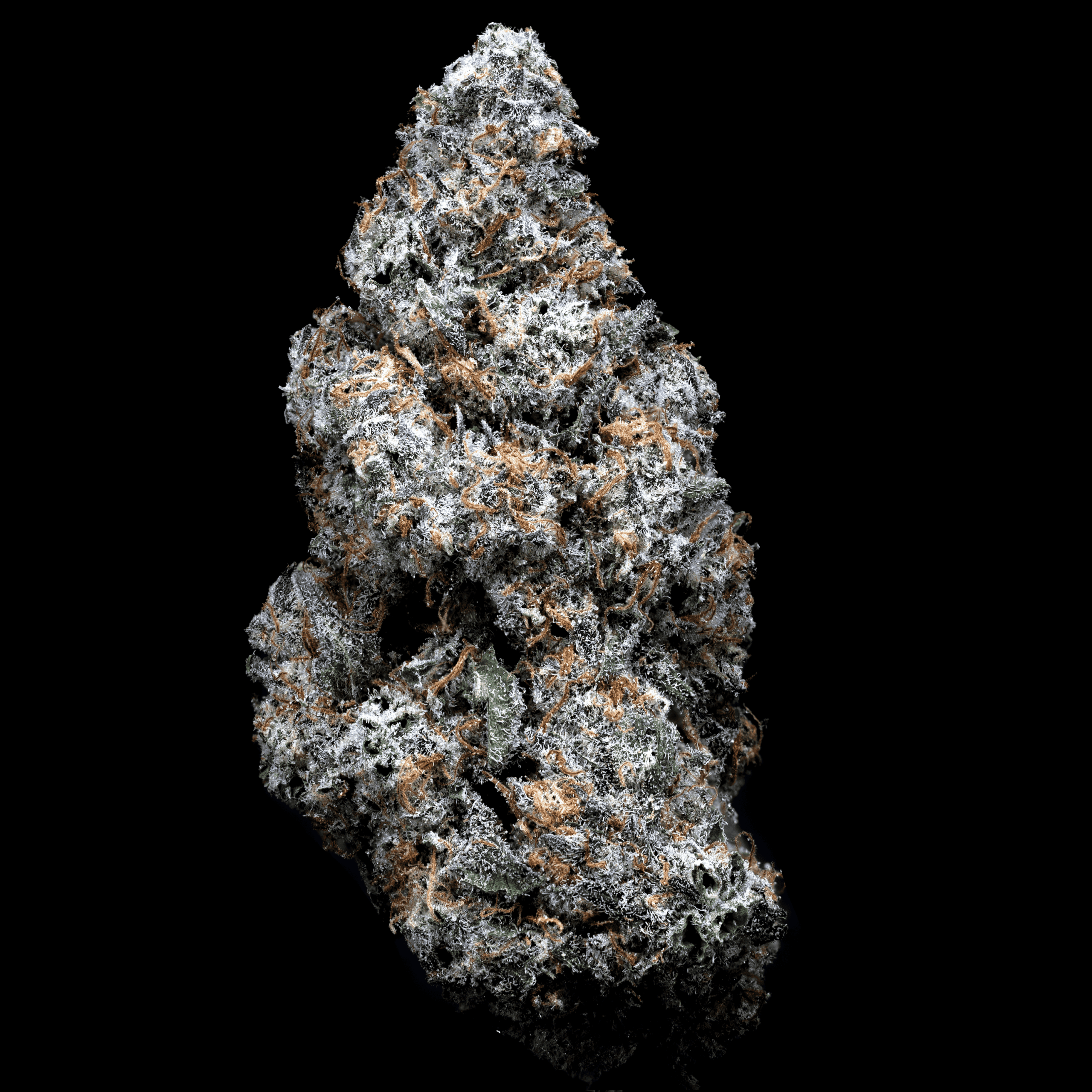 THCa Hemp Flower for Lucky 13 strain, premium hemp bud with frosty trichomes.